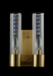 Фото 2 Бра Crystal Lux OTONO AP2 BRASS/TRANSPARENTE