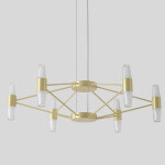 Фото 2 Люстра Crystal Lux DOROTEA SP6 GOLD