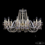 Фото 2 Люстра хрустальная 1402/12/360 G R801