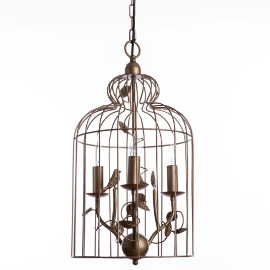 Фото Подвесная люстра Arte Lamp GABBIA A1865SP-3BG
