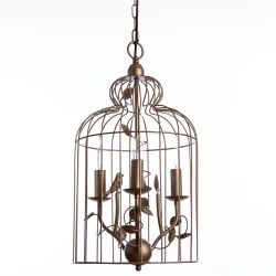 Фото Подвесная люстра Arte Lamp GABBIA A1865SP-3BG