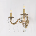 Фото 2 Бра с хрустальными подвесками AL7901B10/2/175 A FP Bohemia Ivele Crystal