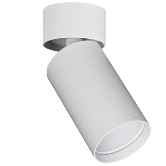 Фото ST171.502.01 Светильник потолочный Белый GU10 1*50W IP20 D52xH130 220V Без ламп Накладные светильники