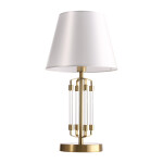 Фото 3 SL1403.304.01 Светильник настольный ST-Luce Латунь/Прозрачный E27*1 40W ОПАЛ