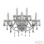 Фото 2 Бра хрустальные 1403B/3+2/195/XL NI R731