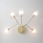 Фото 5 Бра Crystal Lux SOLE AP5 GOLD