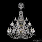 Фото 3 Люстра хрустальная 1402/20+10+5/530/XL-206/3d G