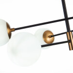 Фото 1 SL1203.402.06 Люстра потолочная ST-Luce Бронза,Черный/Белый E27 6*40W LIMANO