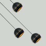 Фото 5 Подвесной светильник MD21001034-3A black/gold