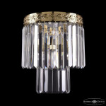 Фото 1 Бра хрустальные 85011B/30-35 G Bohemia Ivele Crystal