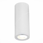 Фото 2 ST650.502.01 Светильник потолочный Белый GU10 1*50W IP20 D62xH151 180-240V Без ламп Накладные светильники