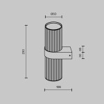 Фото 2 Настенный светильник (бра) Maytoni MOD326WL-02MG