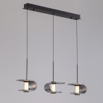 Фото 3 Подвесной светильник MD24020901-3B black/smoky