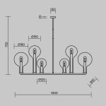 Фото 2 Подвесной светильник Maytoni MOD333PL-06B1