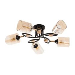 Фото Потолочная люстра Arte Lamp GLAMORE A5076PL-5BK