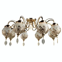 Фото Потолочная люстра Arte Lamp MOROCCANA A4552PL-8GO