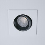 Фото 1 CLD001KNW4 Альфа Бел+Черный Св-к Встр. LED 7W*3500K