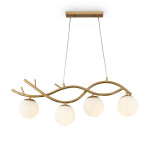 Фото 7 Подвесной светильник Freya FR8014PL-04BS