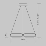 Фото 4 Подвесной светильник Maytoni MOD017PL-L50MG