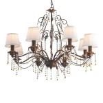 Фото Подвесная люстра Arte Lamp MEDICI A9468LM-8BR