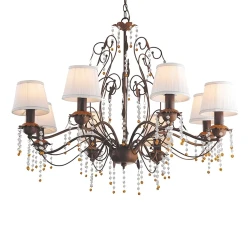 Фото Подвесная люстра Arte Lamp MEDICI A9468LM-8BR