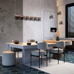 Фото 3 Подвесной светильник Maytoni MOD319PL-L5B3K