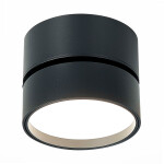Фото 3 ST651.442.14 Светильник потолочный поворотный Черный LED 1*14W 4000K 1 100Lm Ra>90 120° IP20 D105xH8 Накладные светильники