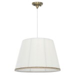 Фото 1 CL402030 Вена Бронза+Белый Подвес