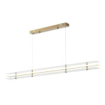 Фото 2 SL6245.223.01 Светильник подвесной ST-Luce золотистый/Прозрачный LED 1*30W 4000K ФЭГИ