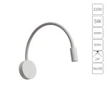 Фото Бра Arte Lamp ASTA A5879AP-1WH