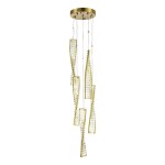 Фото 4 SL6205.303.05 Светильник подвесной ST-Luce Латунь/Прозрачный LED 1*55W 3000K ELICA