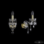 Фото 2 Бра хрустальные 1415B/1/141 G