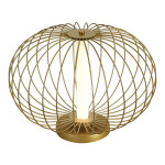 Фото 3 SL6124.204.01 Прикроватная лампа ST-Luce Золотистый/Золотистый LED 1*10W 3000K SLICE