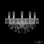 Фото 3 Бра хрустальные 1403B/5/160/XL Ni Bohemia Ivele Crystal