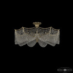 Фото 2 Потолочный светильник хрустальный 77171/63/10 G Bohemia Ivele Crystal
