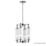 Фото 3 Люстра Crystal Lux TOMAS SP4 CHROME