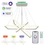 Фото 4 CL731AK110E Неон Белый Смарт RGB Св-к Люстра