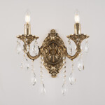 Фото 3 Бра с хрустальными подвесками AL7801B10/2/175 B GB Bohemia Ivele Crystal