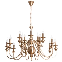 Фото Подвесная люстра Arte Lamp PASSONI A6097LM-15PB