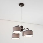 Фото 4 CL428241 Форма Кофе+Серый Св-к Люстра