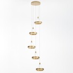 Фото 1 CL719052 Дуэт Золото Люстра