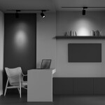 Фото 2 Трековый светильник Technical TR003-1-17W4K-B