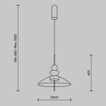 Фото 3 Подвесной светильник Maytoni MOD185PL-L11B3K3