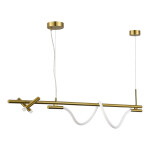 Фото 3 SL6118.303.03 Светильник подвесной ST-Luce Латунь/Латунь LED 2+1*3+11W 4000K MARLOW