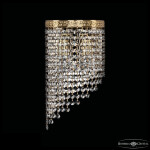Фото 1 Бра хрустальные 83401BL/18IV-34 G R Bohemia Ivele Crystal