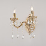 Фото 4 Бра с хрустальными подвесками AL7801B10/2/175 A GW Bohemia Ivele Crystal