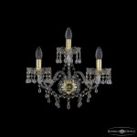Фото 2 Бра хрустальные 1410B/2+1/195/XL G V0300 Bohemia Ivele Crystal