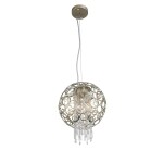 Фото 3 SL1101.203.02 Люстра подвесная ST-Luce Шампань/Шампань, Прозрачный E14 2*40W DOLCIMA