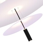 Фото 1 SL6101.413.01 Люстра подвесная ST-Luce Черный/Белый LED 1*15W 3000K ИСОЛА