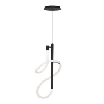 Фото 3 SL6102.403.16 Светильник подвесной ST-Luce Черный/Белый LED 1*16W 3000K SAGRATO